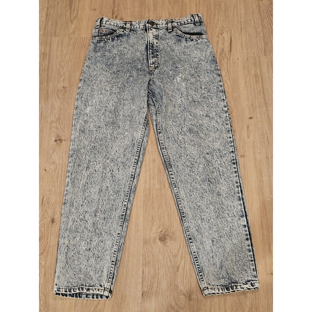 Vintage LEVI'S 515 Orange Tab Blue Denim Jeans W33 L30 Made In USA